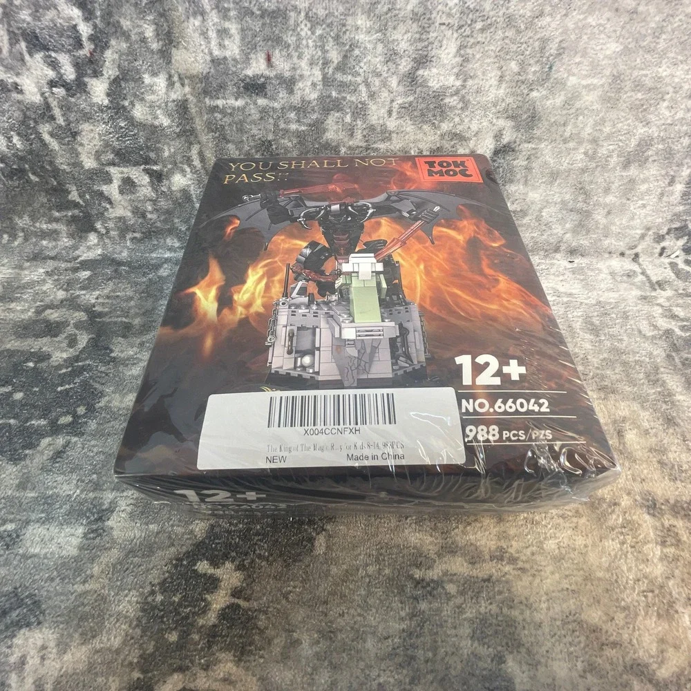 TOK MOC Balrog vs Gandalf Building Set Lord of the Rings 988 Pcs New Sealed